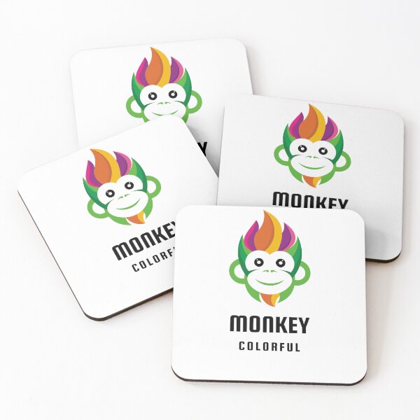 Item preview, Monkey colorful  designed and sold by Vaglestyle.