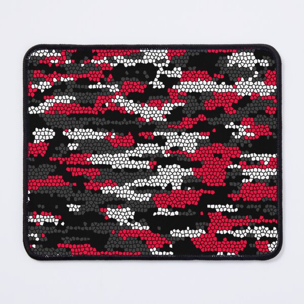 Item preview, Camo Pattern - Red Black Silver  designed and sold by Tshirtstory.