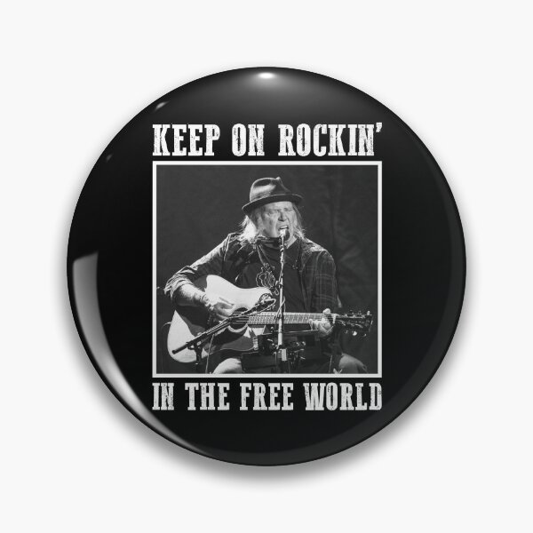 Item preview, Neil Keep On Rockin' In The Free World designed and sold by LineRoed.