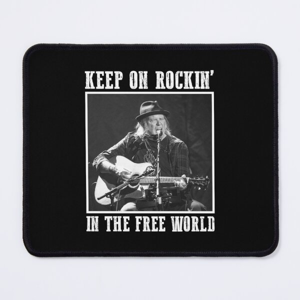Item preview, Neil Keep On Rockin' In The Free World designed and sold by LineRoed.