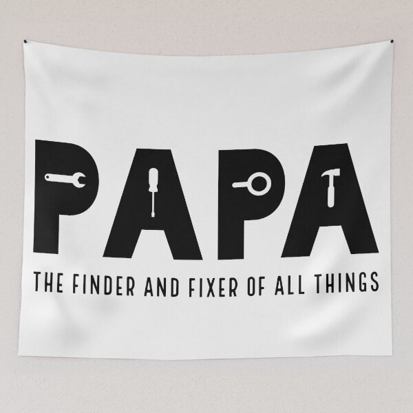 Item preview, papa the finder and fixer of all things designed and sold by Ashi17.