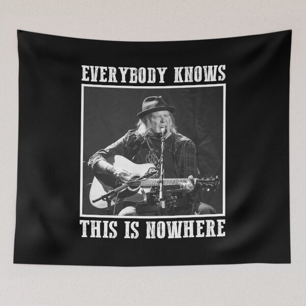 Item preview, Young Everybody Knows This Is Nowhere designed and sold by LineRoed.