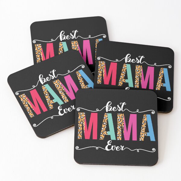 Item preview, Best Mama Ever Leopard or Cheetah Print Text Design designed and sold by mrhighsky.
