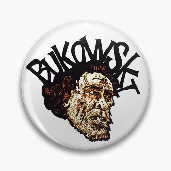 Item preview, Bukowski Sticker, t-shirt yellow designed and sold by lorcagrimes.