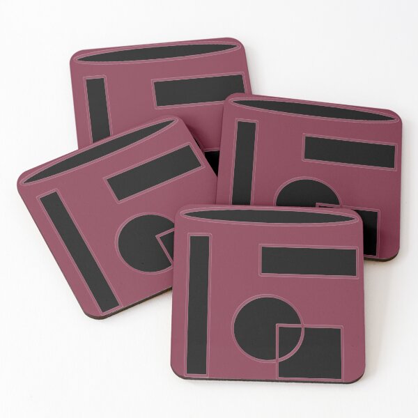 Item preview, Burgundy and Black Abstract Pattern, EZonTHEi designed and sold by EZonThei.