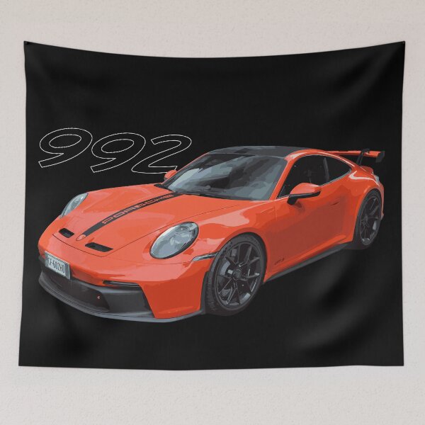Item preview, lava orange high performance sports car German automobile  designed and sold by cowtownCOWBOY.