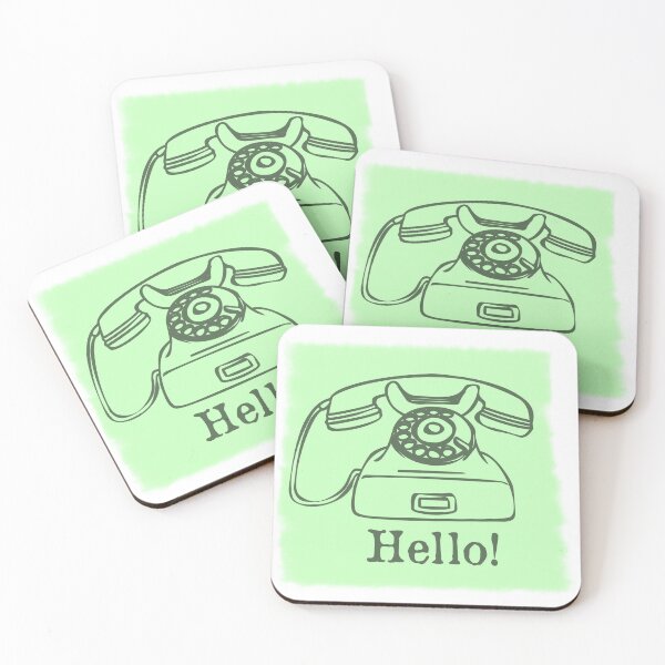 Item preview, Hello!/ Traditional landline telephone designed and sold by VeenaNair23.