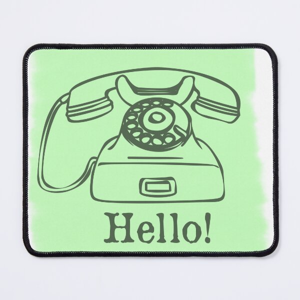 Item preview, Hello!/ Traditional landline telephone designed and sold by VeenaNair23.