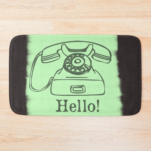 Item preview, Hello!/ Traditional landline telephone designed and sold by VeenaNair23.