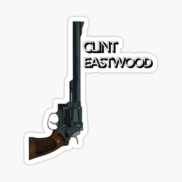 Schmutziger Harry, Clint Eastwood Sticker