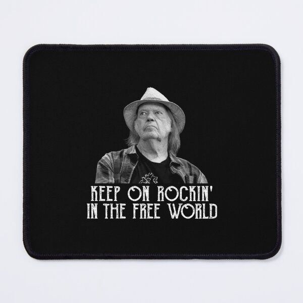 Item preview, Keep On Rockin' In The Free World Neil Gift designed and sold by LineRoed.