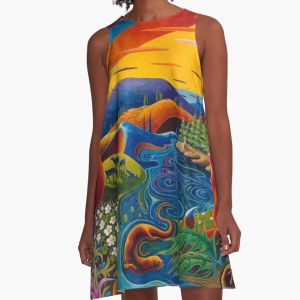 My Homeland A-Line Dress