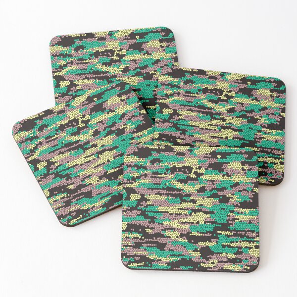 Item preview, Camo Pattern - Teal Black  designed and sold by Tshirtstory.