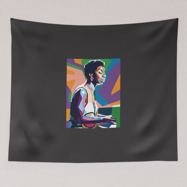 Item preview, Une Géométrie Abstraite de Nina Simone T-shirt classique designed and sold by mankusppy.