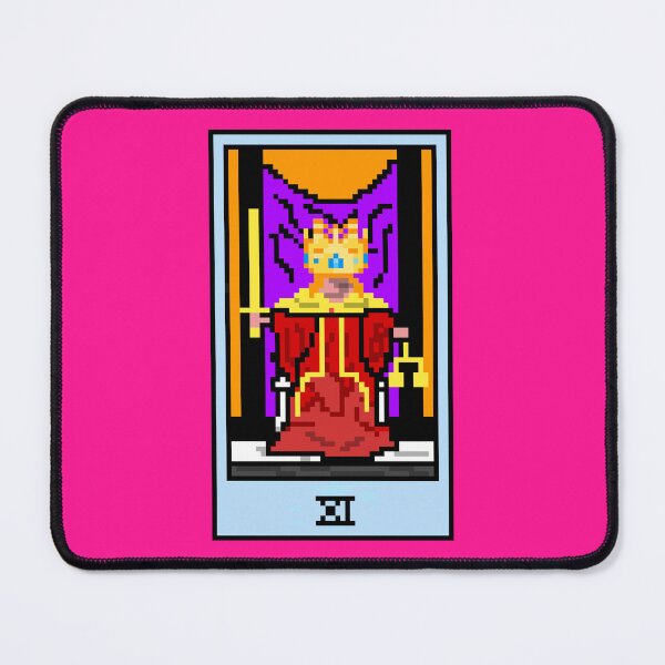 Item preview, Wait, is this pixel art tarot? Pink - Major Arcana 'Justice' (Design for T-shirt, stickers and other accessories) designed and sold by Pixel Waite.