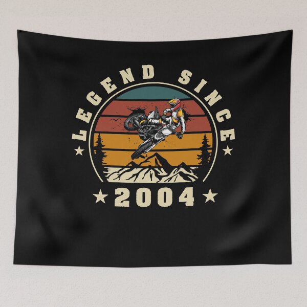 Item preview, 18 Years Old Birthday Motocross Legend Since 2004 designed and sold by starider.