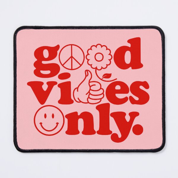 Item preview, Good Vibes Only {Pink & Red Version} designed and sold by TheLoveShop.