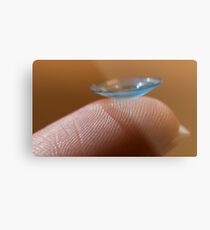 Sight on a finger tip Metal Print