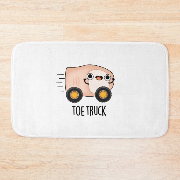 Item preview, Toe Truck Funny Anatomy Puns  designed and sold by punnybone.
