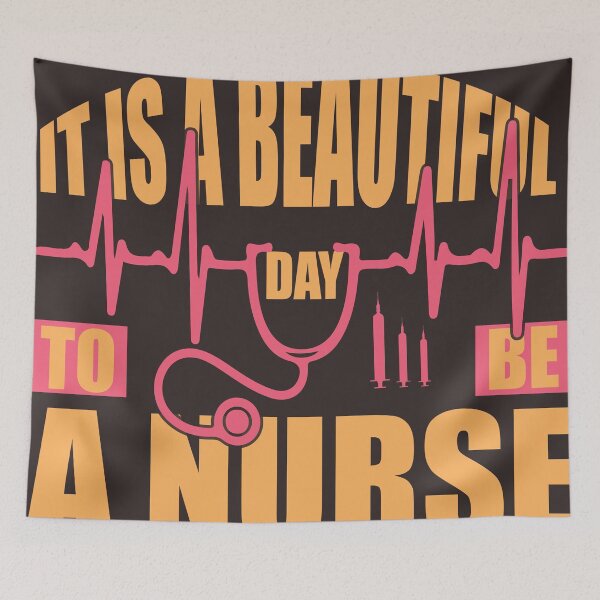 Item preview, It Is A Beautiful Day To Be A Nurse designed and sold by RED FIR.