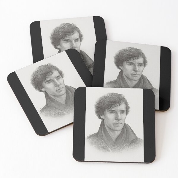 Artikelvorschau, Sherlock, Benedict Cumberbatch, Bleistiftskizze, Kunstdruck entworfen und verkauft von HetorHolon.