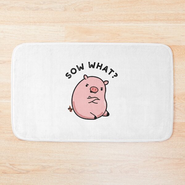Item preview, Sow What Sassy Pig Puns  designed and sold by punnybone.