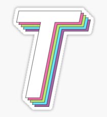 3D layered 2.0 - tau Sticker