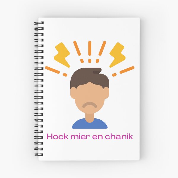Item preview, Hock mier en chanik -Funny Yiddish Quotes designed and sold by MikeMargolisArt.