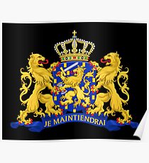 Netherlands Coat of Arms Poster
