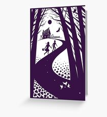 Hansel and Gretel Greeting Card