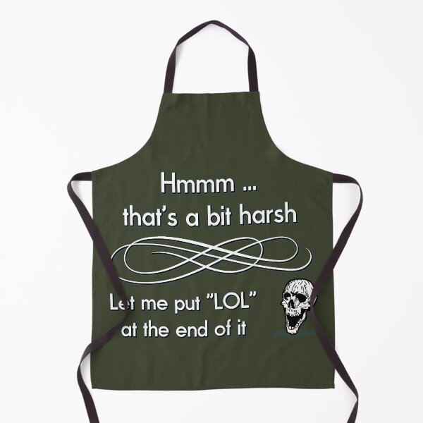 Item preview, Hmmm, that's a bit harsh ... let me add "LOL" (skull) designed and sold by SolidEarthArt.
