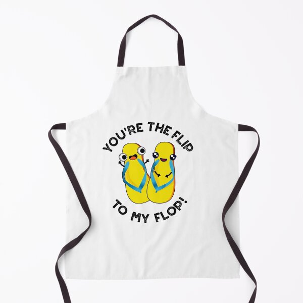 Item preview, You're The Flip To My Flop Funny Slipper Puns designed and sold by punnybone.