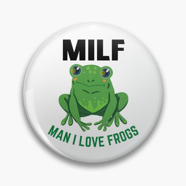 Item preview, MILF Man I Love Frogs Funny Saying Frog Amphibian Lovers Tractor Matching Gift Cute Toad Aesthetic M designed and sold by HetorHolon.