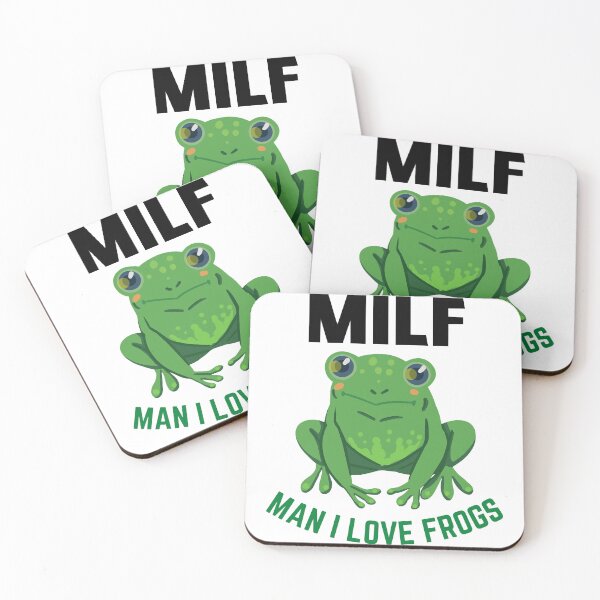 Item preview, MILF Man I Love Frogs Funny Saying Frog Amphibian Lovers Tractor Matching Gift Cute Toad Aesthetic M designed and sold by HetorHolon.