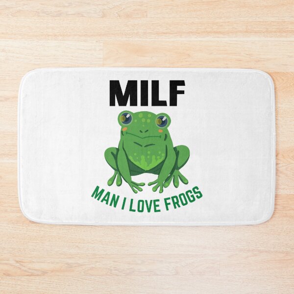 Item preview, MILF Man I Love Frogs Funny Saying Frog Amphibian Lovers Tractor Matching Gift Cute Toad Aesthetic M designed and sold by HetorHolon.