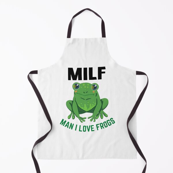 Item preview, MILF Man I Love Frogs Funny Saying Frog Amphibian Lovers Tractor Matching Gift Cute Toad Aesthetic M designed and sold by HetorHolon.