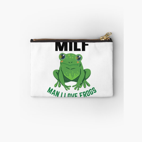 Item preview, MILF Man I Love Frogs Funny Saying Frog Amphibian Lovers Tractor Matching Gift Cute Toad Aesthetic M designed and sold by HetorHolon.