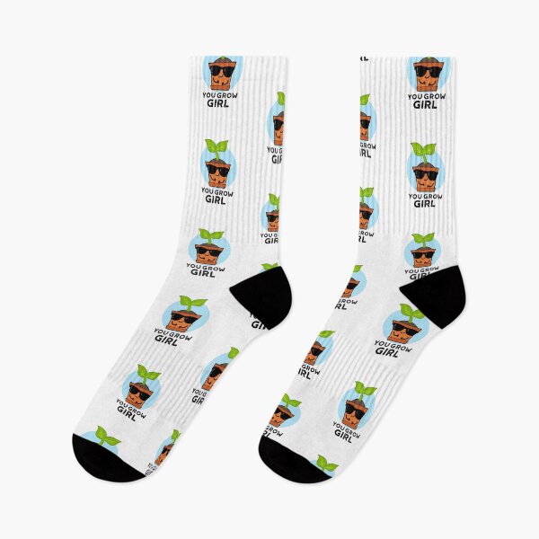 Item preview, You Grow Girl Funny Plant Puns  designed and sold by punnybone.