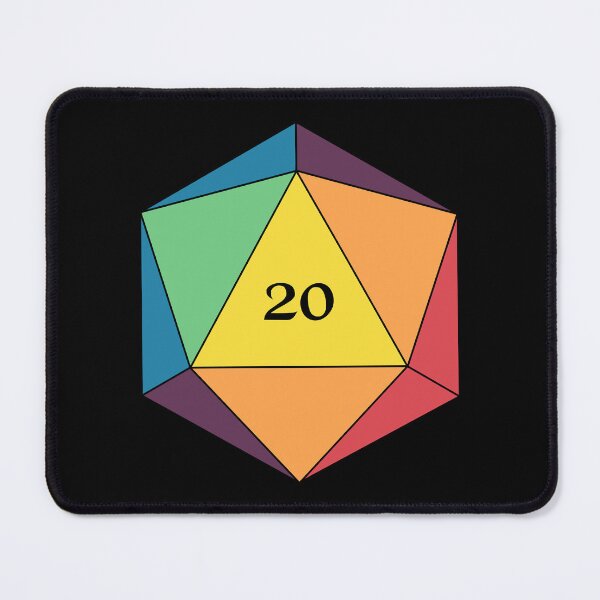 Item preview, Rainbow d20 designed and sold by HetorHolon.