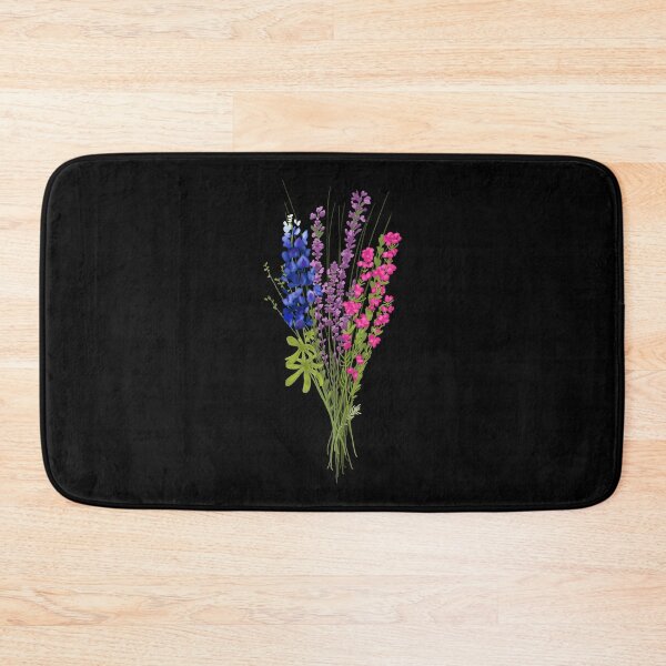 Item preview, subtle bi pride flowers designed and sold by HetorHolon.