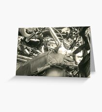Gauntlets Greeting Card