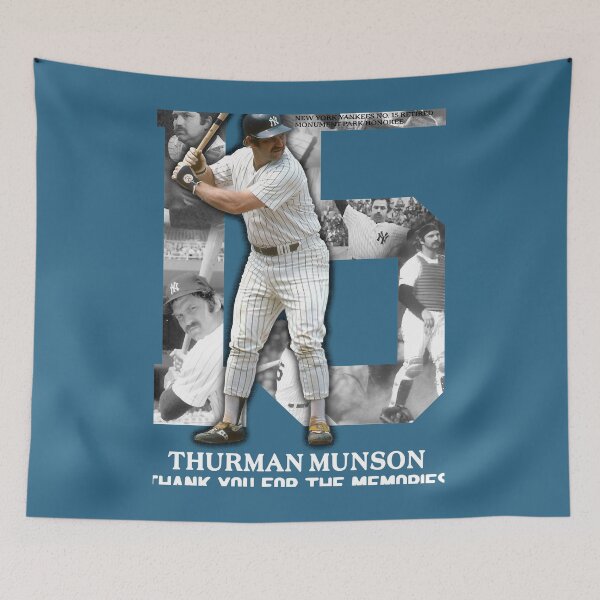 Item preview, Thurman Munson Thank You For The Memories 1969 1979 Signature Print Poster Summer Fashion Print Post designed and sold by HetorHolon.