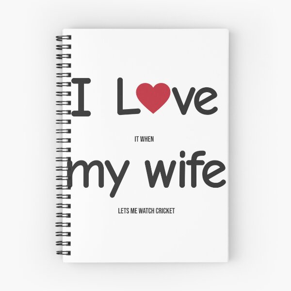Item preview, Funny Indian Pakistani Wife Husband Quote Cricket Joke designed and sold by alltheprints.