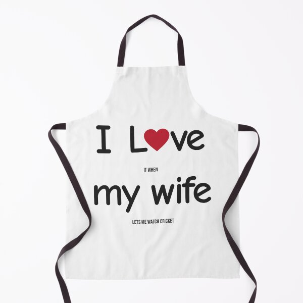Item preview, Funny Indian Pakistani Wife Husband Quote Cricket Joke designed and sold by alltheprints.