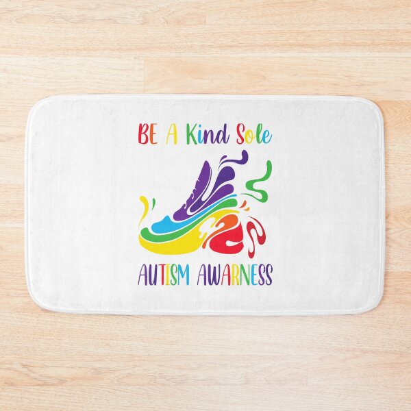 Item preview, Be A Kind Sole Autism Awareness Shoes Trendy Puzzle Colors designed and sold by caintati.