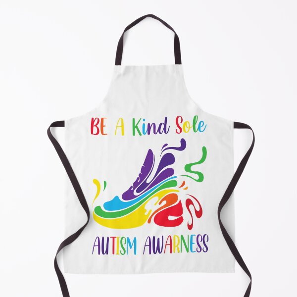 Item preview, Be A Kind Sole Autism Awareness Shoes Trendy Puzzle Colors designed and sold by caintati.
