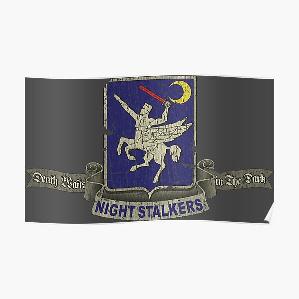 Death Waits In The Dark Night Stalkers "Night Stalkers Death Waits in The Dark 1981" Poster for Sale by