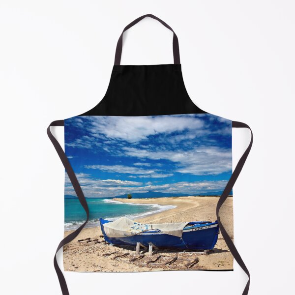 Item preview, Blue boat at Poseidi designed and sold by Hercules Milas.