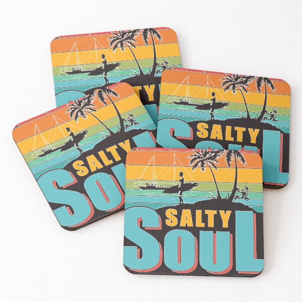 Item preview, Salty Soul Surf Classic T-Shirt designed and sold by CYNTHIAJOTAYLOR.