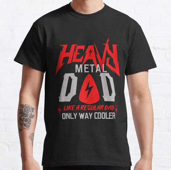 Father Son T-shirts Matching Father Son Shirts Rocker Heavy Metal Family  Tee Sets Rock N Roll Dad Son Shirts Father's Day Gift 